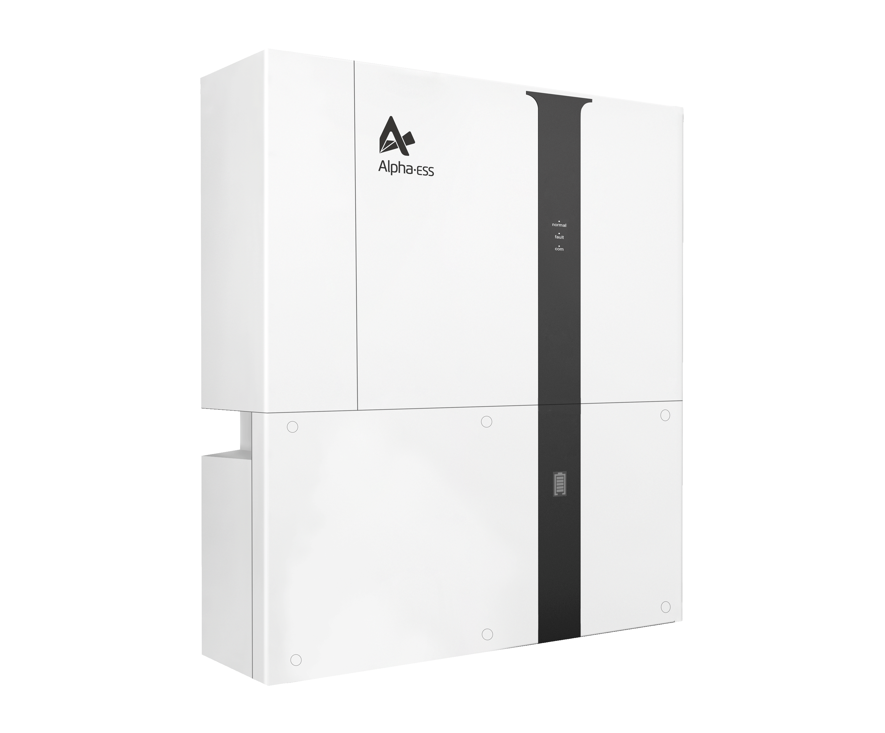 Close-up image of the Alpha-B3-Plus solar battery