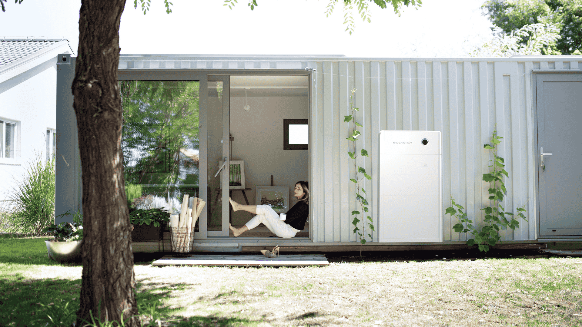 Sigenergy battery on modern home