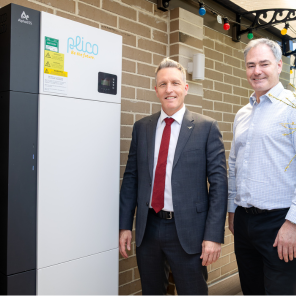 Assistant Minister for Energy with Plico CEO Robbie Campbell Assistant Minister for Energy with Plico CEO Robbie Campbell