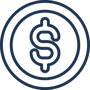 Coin Money_dark_blue