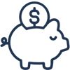 Piggy Bank Money Payments_dark_blue