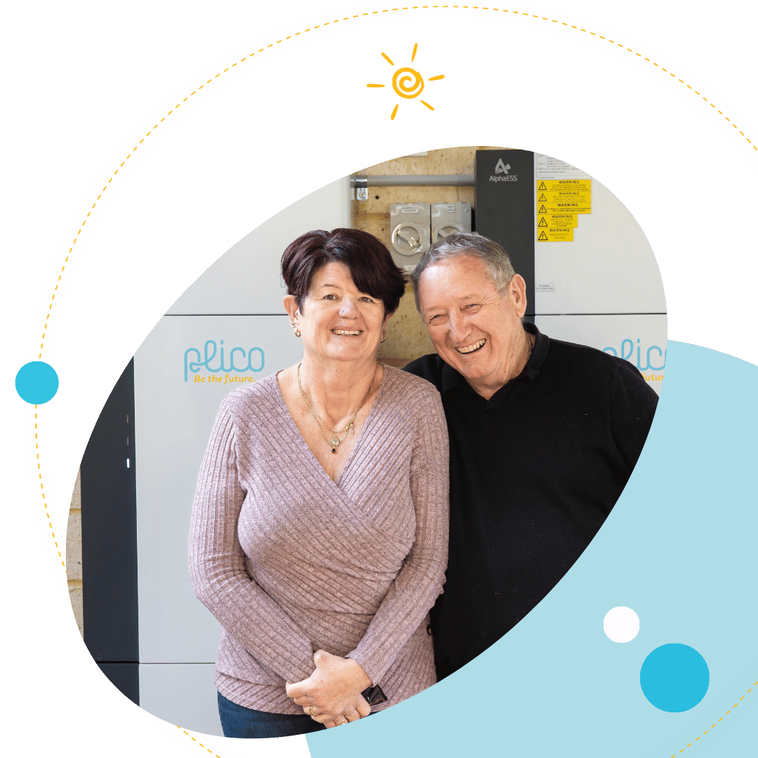 Plico members and battery