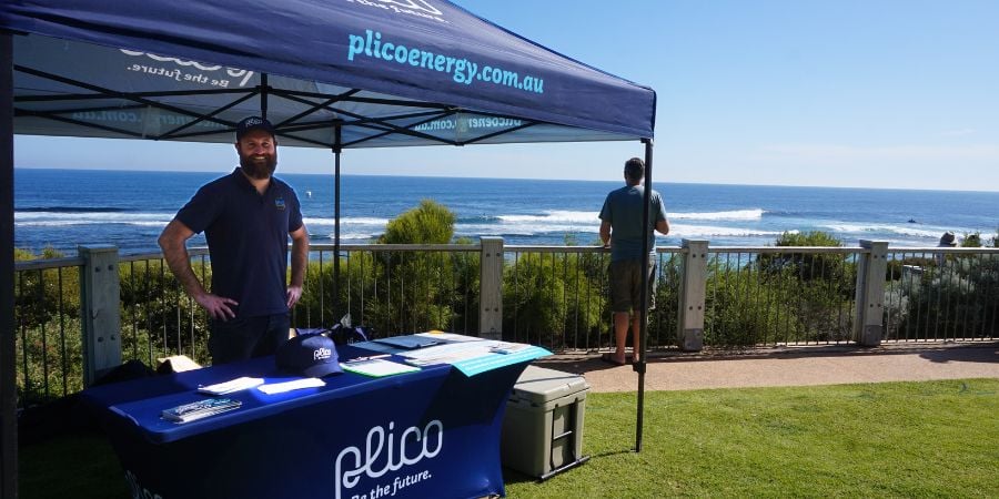 Plico's Tyler Jackman had front row seats to Shred Fest in Yallingup