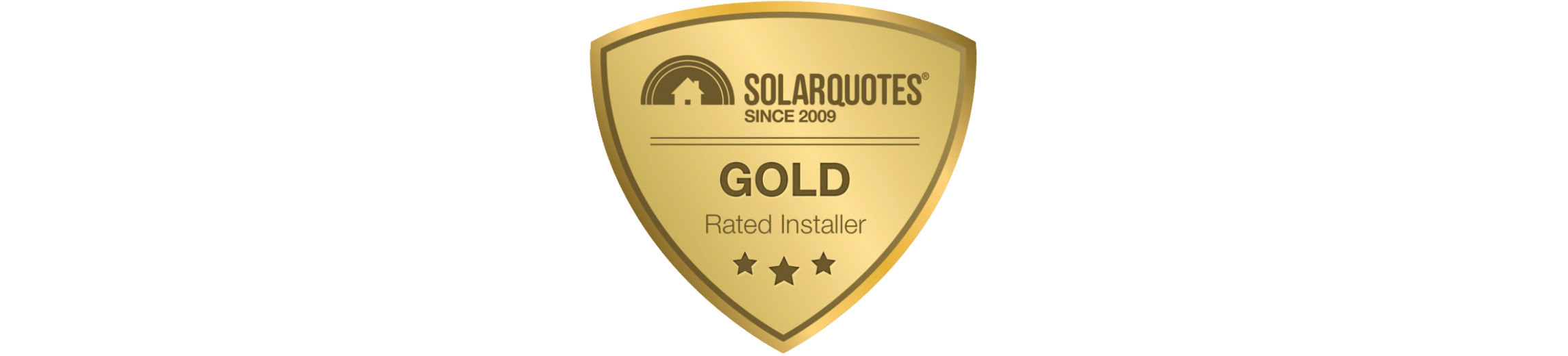 SolarQuotes Gold cert banner