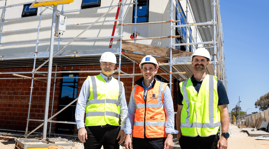 Robbie Campbell, Thomas Hayes and Harry Marsh