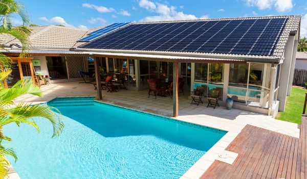 What are the running costs of a pool and how can solar help?
