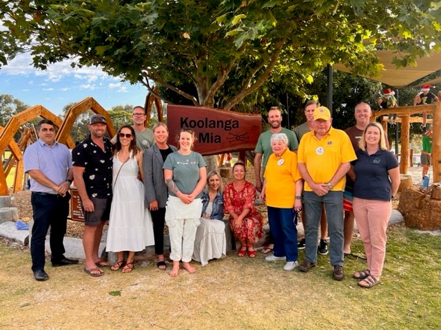 A group photo of individuals who are part of the Dunsborough Community Energy Project (DCEP).