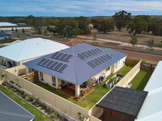 South West WA home with Plico Energy Solar Panels